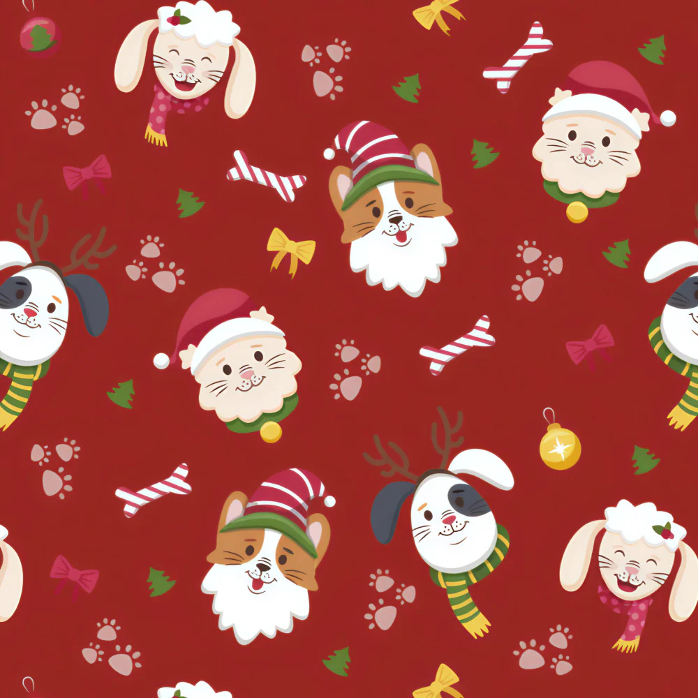 15 Furries Santa Paws Joy Shirts for Cats - Image 5