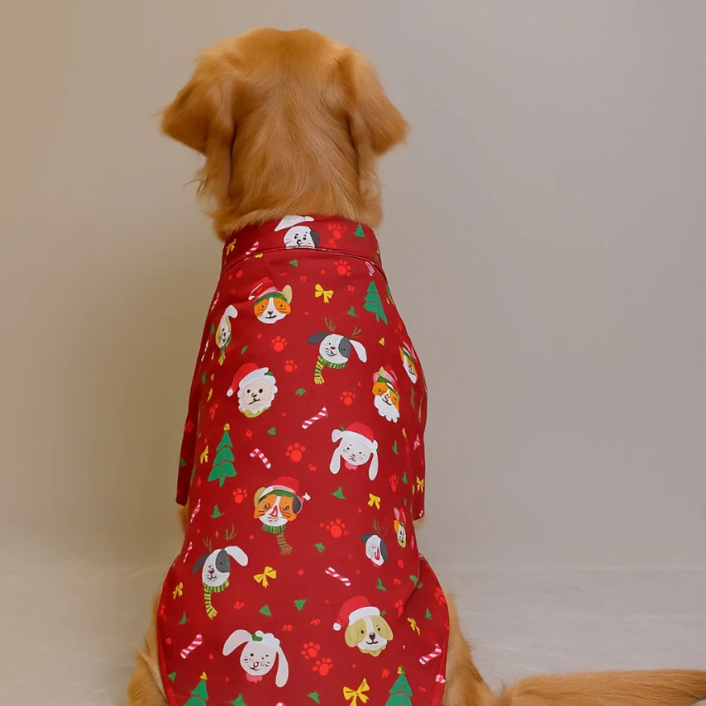 15 Furries Santa Paws Shirt for Dogs - Image 4