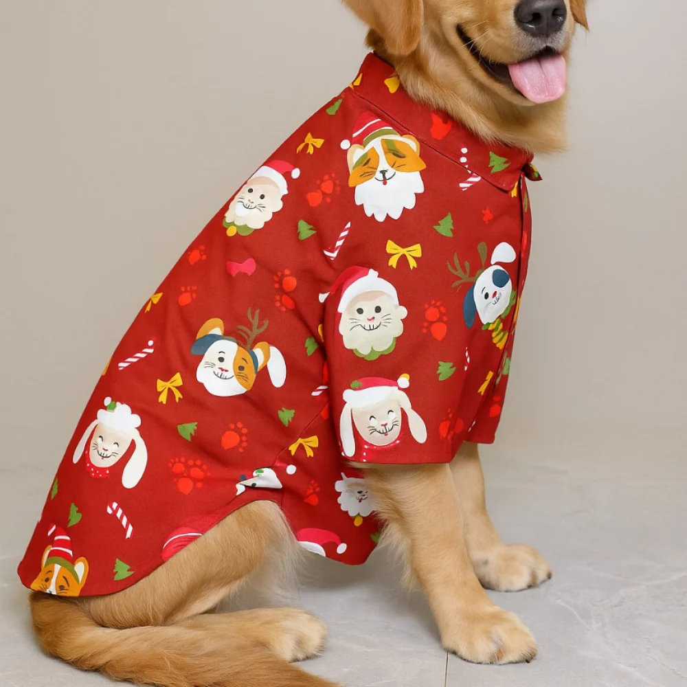 15 Furries Santa Paws Shirt for Dogs - Image 5