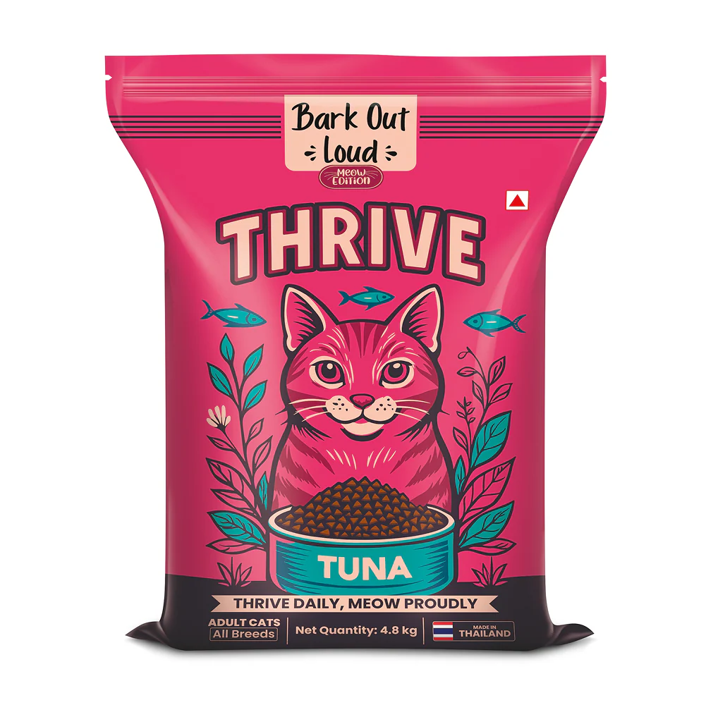 Bark Out Loud Thrive Tuna Flavour Adult Cat Dry Food - Image 6