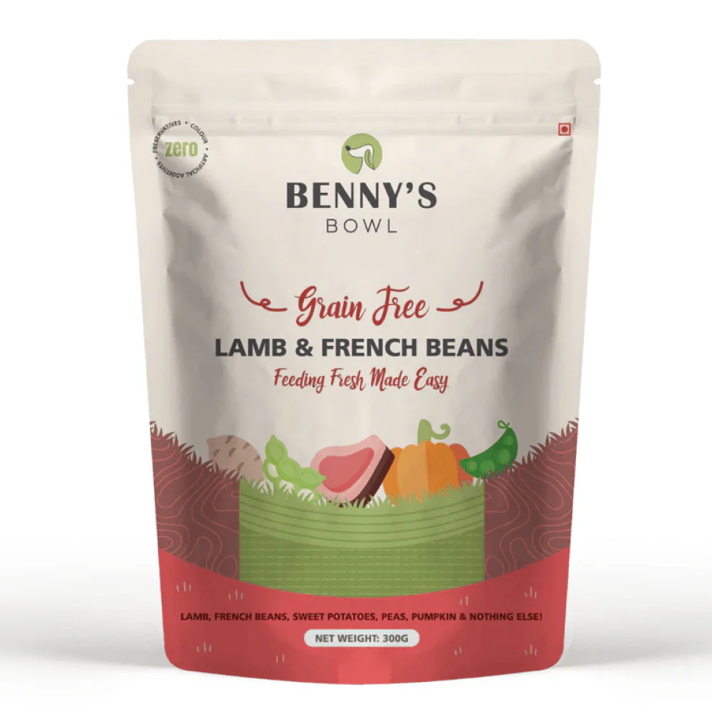 Bennys Bowl Lamb and French Beans & Chicken and Pumpkin Dog Fresh and Wet Food Combo - Image 2