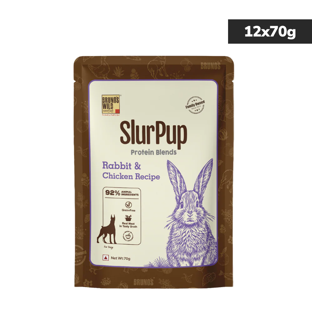 Bruno's Wild Essentials Slurpup Rabbit & Chicken Recipe Dog Wet Food - Image 7