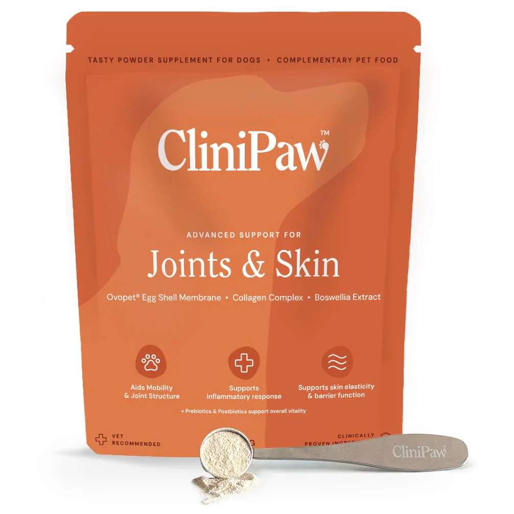 CliniPaw Advanced Support for Joints & Skin for Dogs (180g)