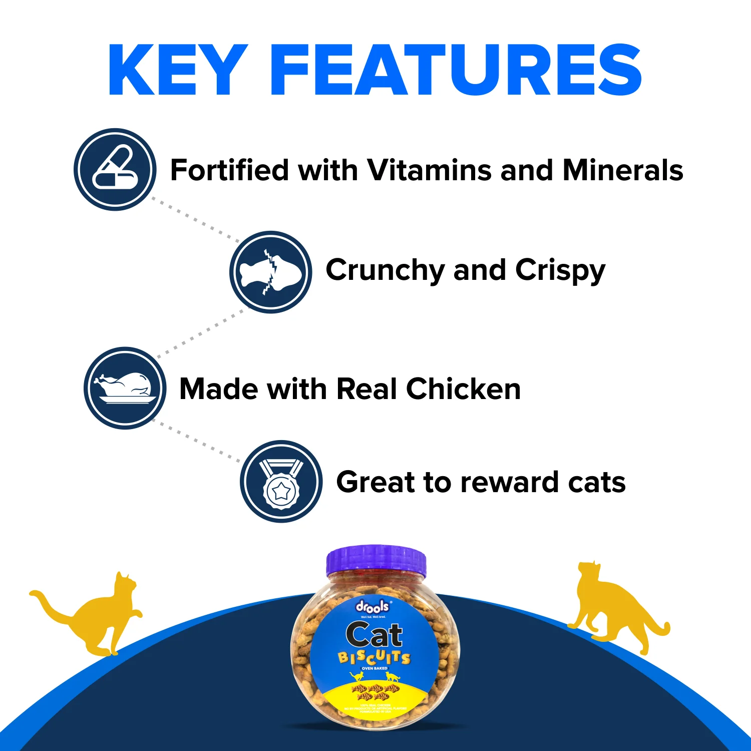 Drools Biscuit Cat Treat - Image 6
