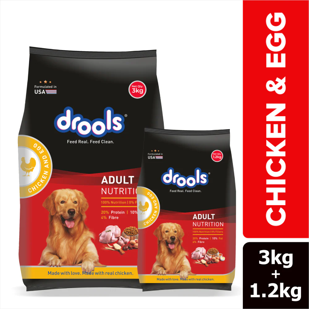 Drools Chicken and Egg Adult Dog Dry Food - Image 2