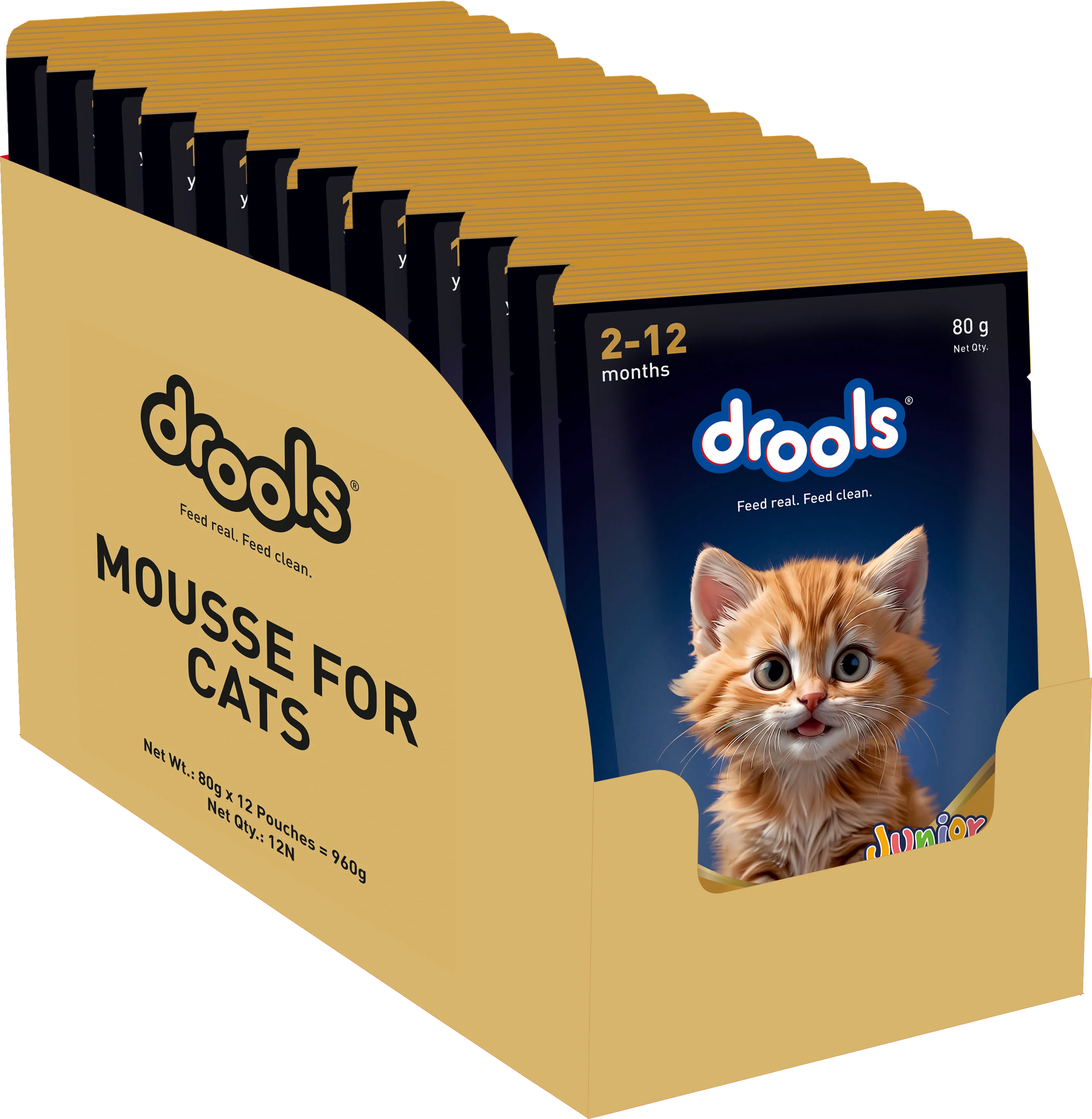 Drools Chicken Mousse Kitten Cat Wet Food