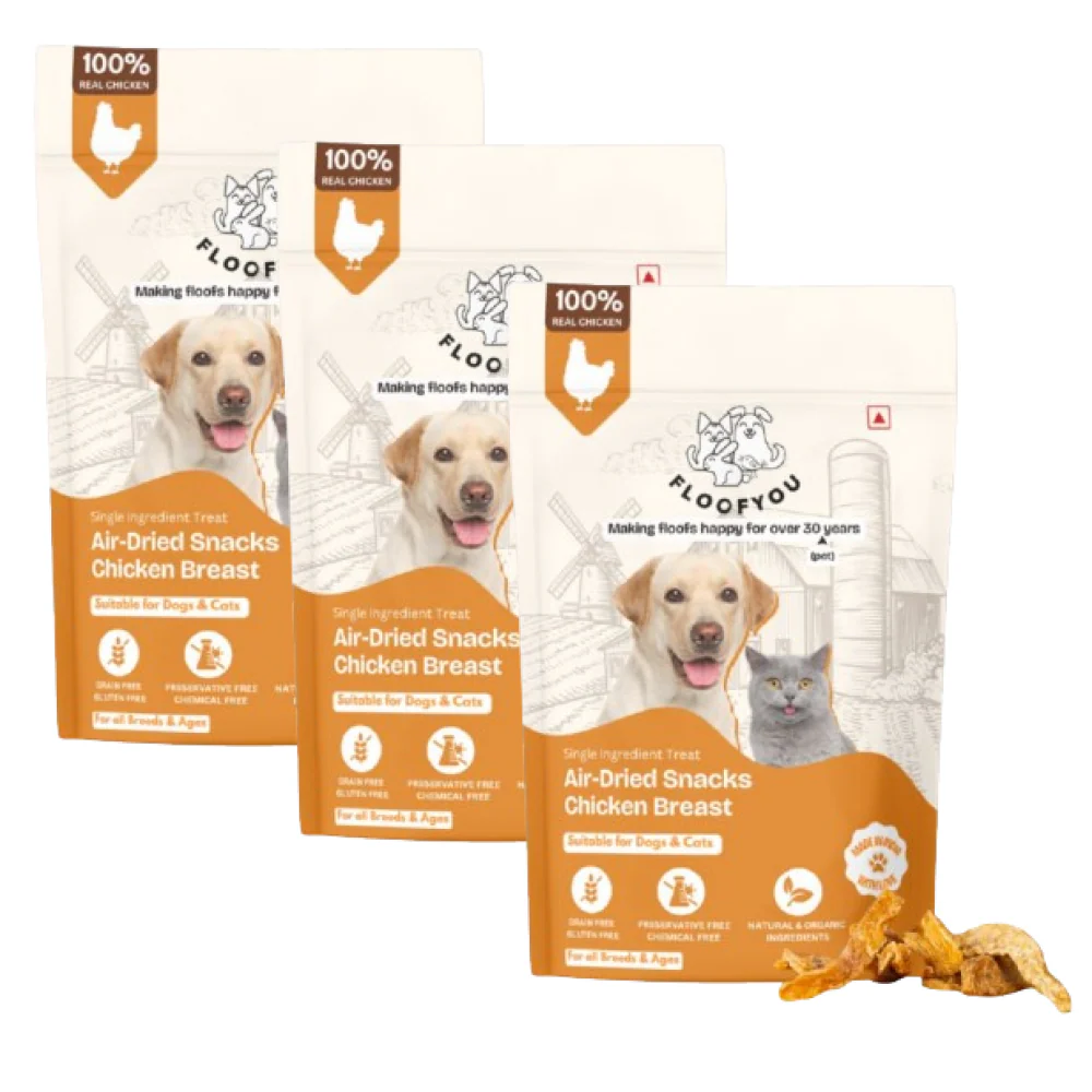 FloofYou Air Dried Chicken Breast Jerky Dogs and Cats Treat - Image 10