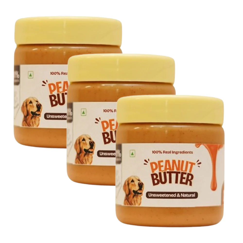 FloofYou Unsweetened & Natural Peanut Butter Dog Treats - Image 9
