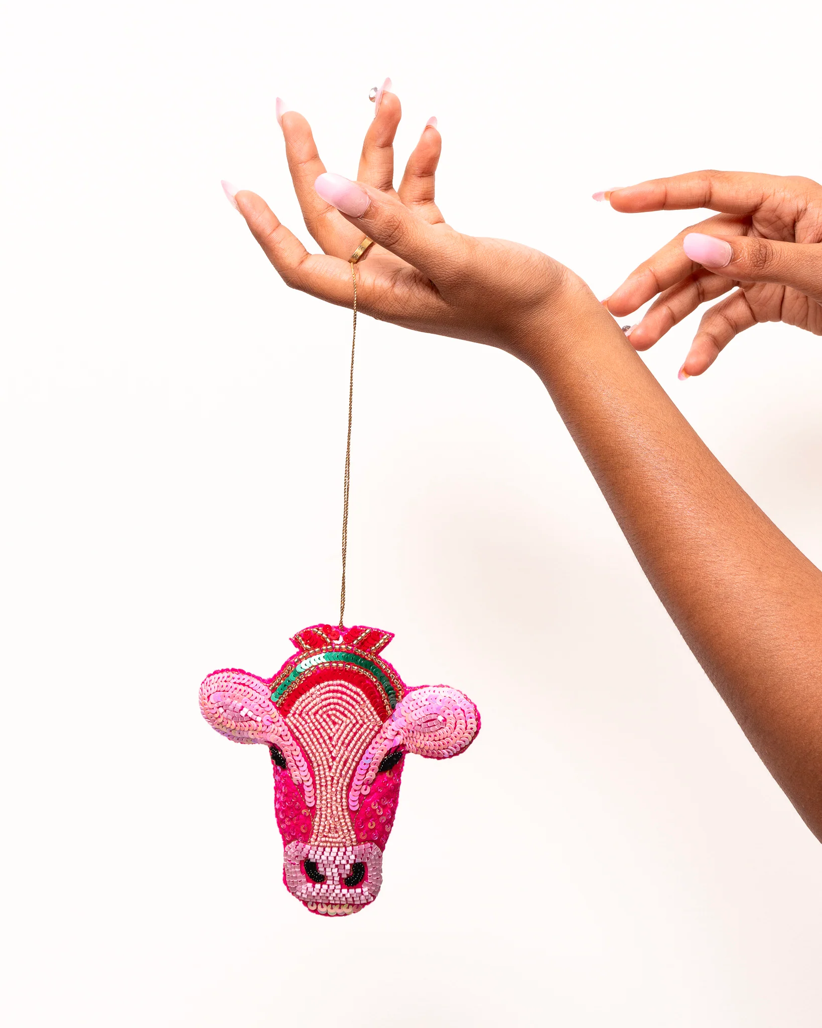Furry Tales Mooira Sips on Rose Handcrafted Charm - Image 3