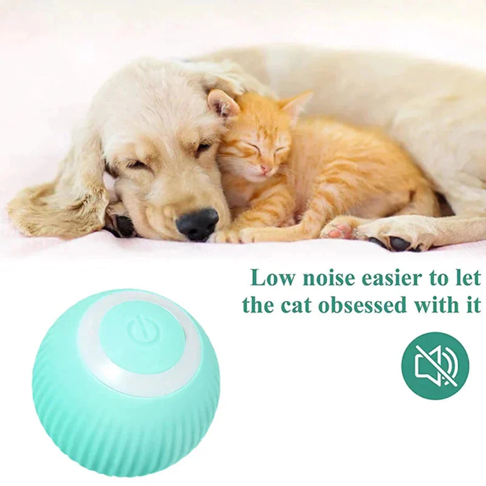 Healing Leaf 360 Degree Rotatable Interactive Toys for Dogs and Cats (Blue) - Image 3