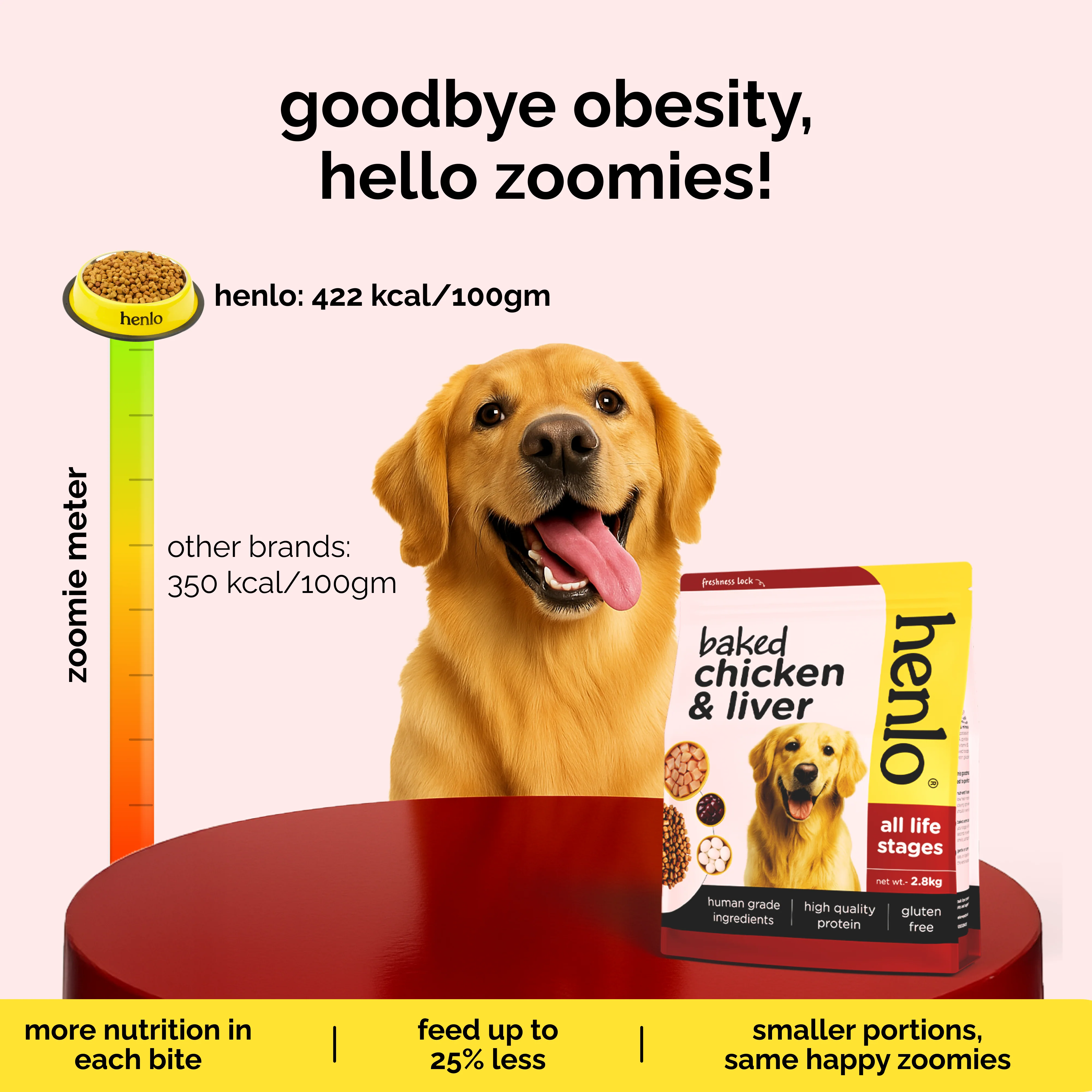 Henlo Baked Chicken & Liver and Chicken & Rice Dog Dry Food Combo - Image 3
