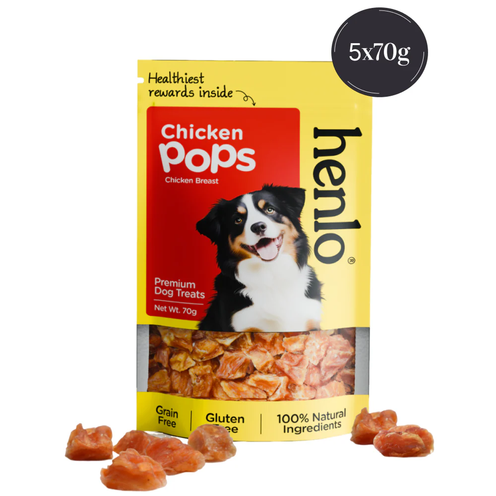 Henlo Chicken Pops Dog Treats I Guilt Free I High Protein (Limited Shelf Life) - Image 8