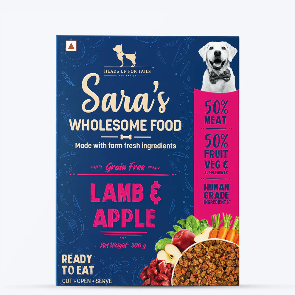 HUFT Sara's Wholesome Grain Free Lamb & Apple and Chicken & Turkey Dog Wet Food Combo - Image 2