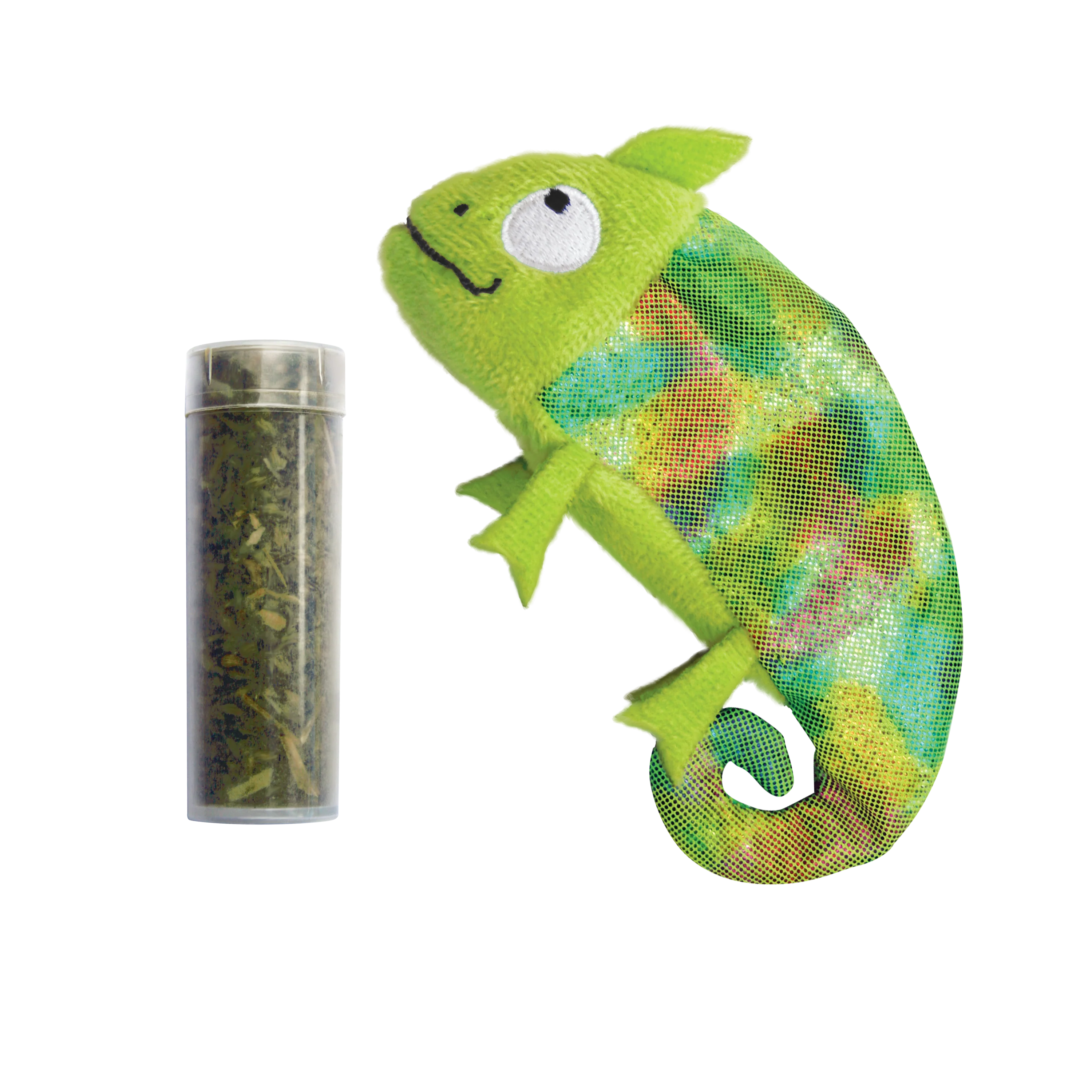 Kong Refillables Chameleon Toy for Cats (Green)