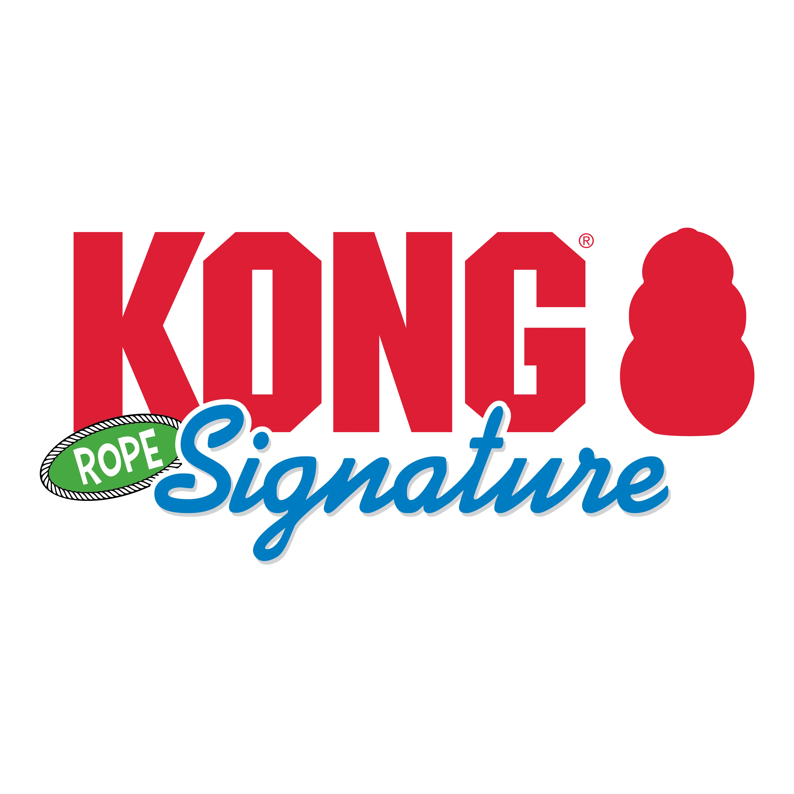 Kong Signature Rope Mega Dual Knot Toy for Dogs (Red & Black) - Image 4