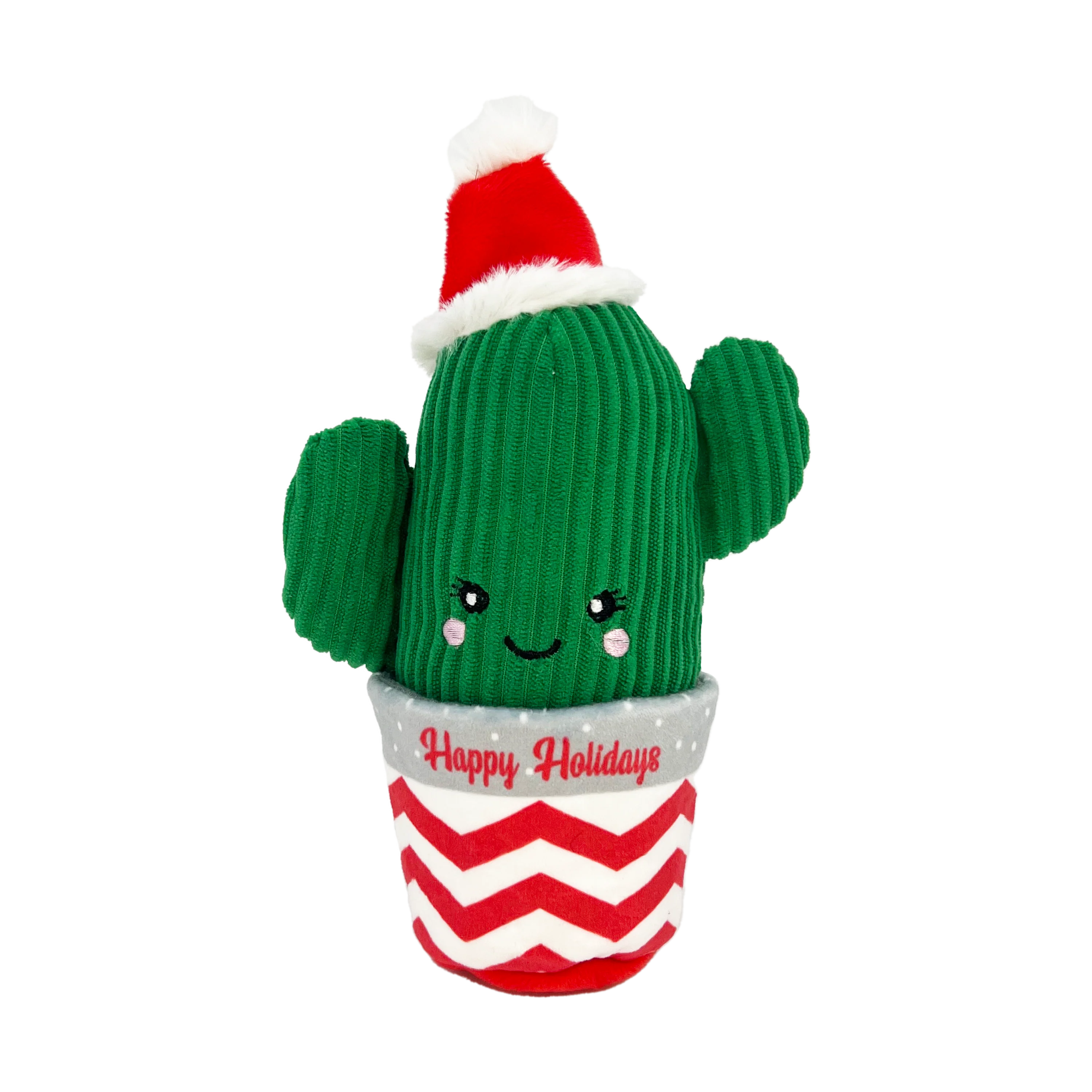 Kong Wrangler Cactus Toy for Cats (Green and Red)