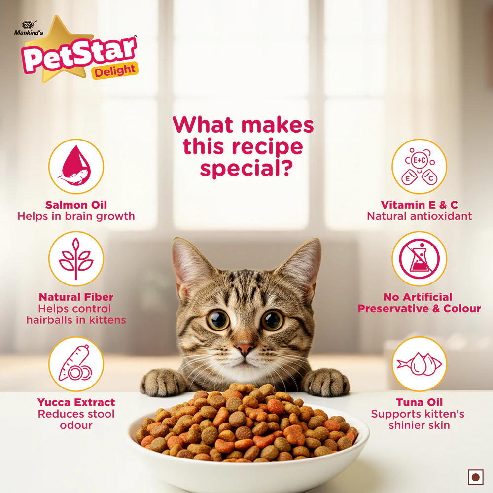 Mankind PetStar Tuna Kitten Cat Dry Food - Image 3
