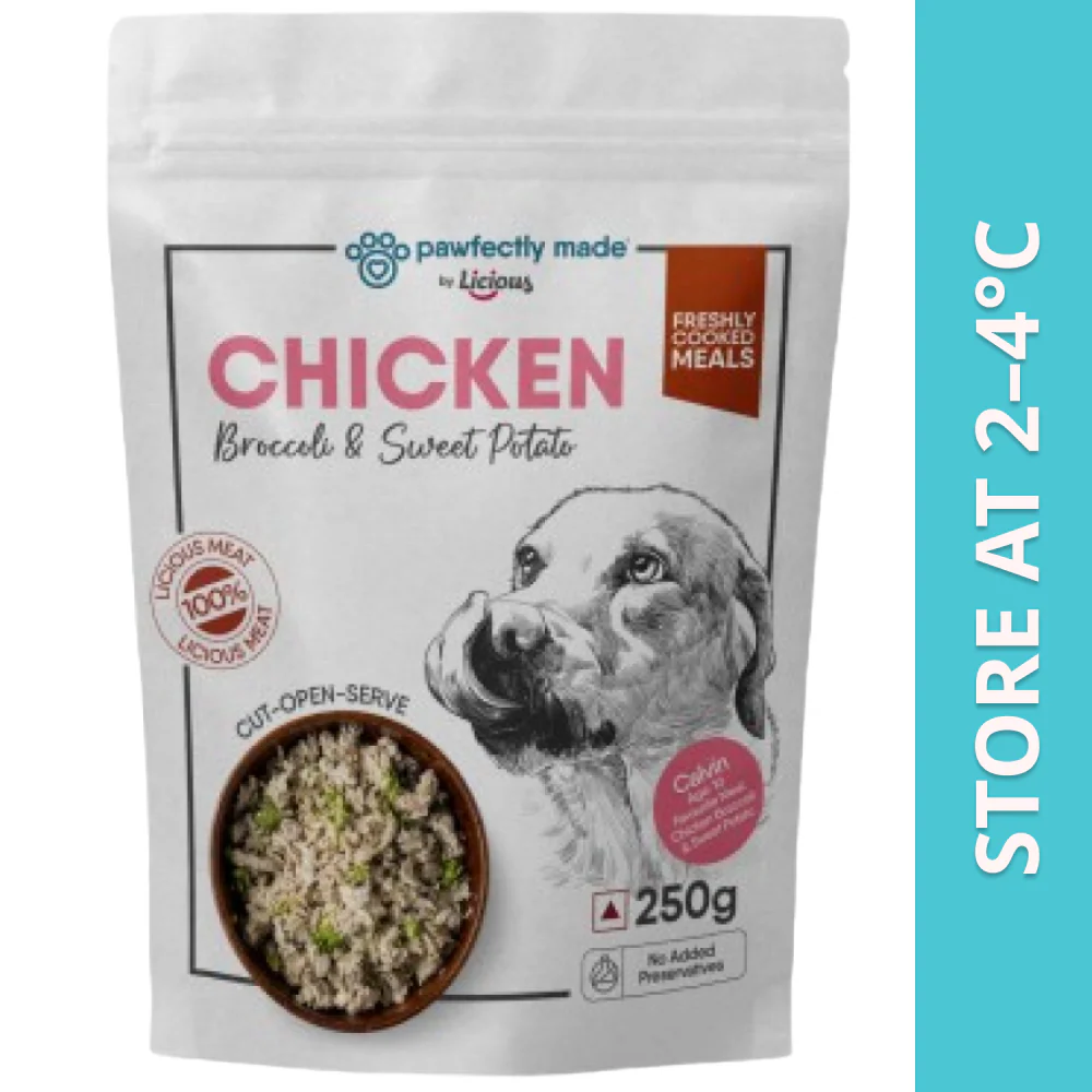 Pawfectly Made By Licious Chicken Broccoli & Sweet Potato Home Meal for Dogs