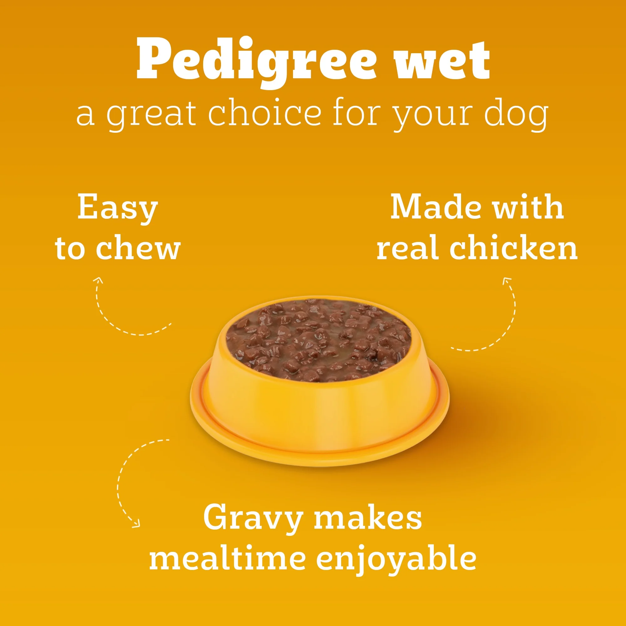 Pedigree Adult Dog Food Combo |Meat & Rice Dry & Chicken & Liver Wet - Image 28