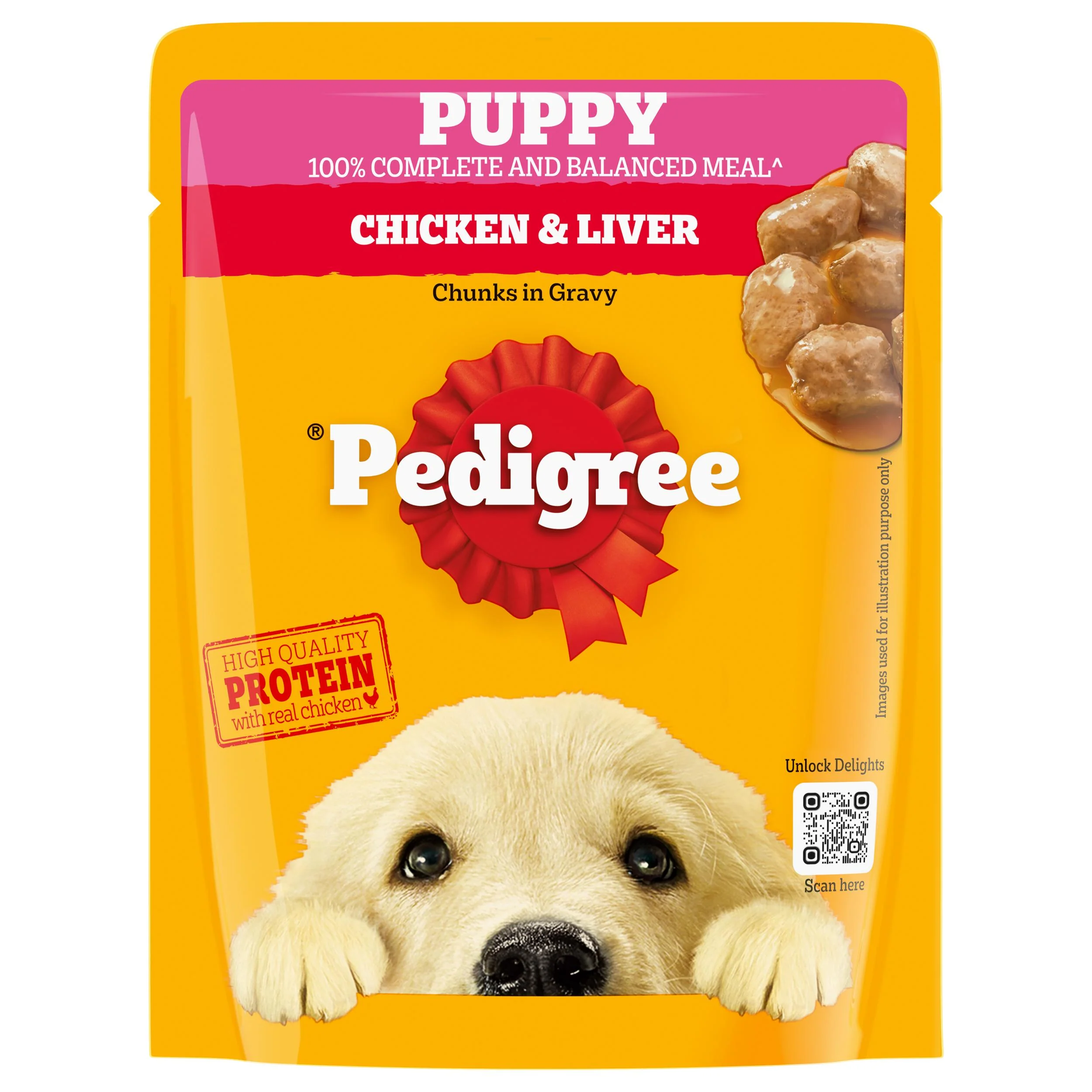 Pedigree Dog Food Combo |100% Vegetarian Dry & Chicken & Liver Wet - Image 6
