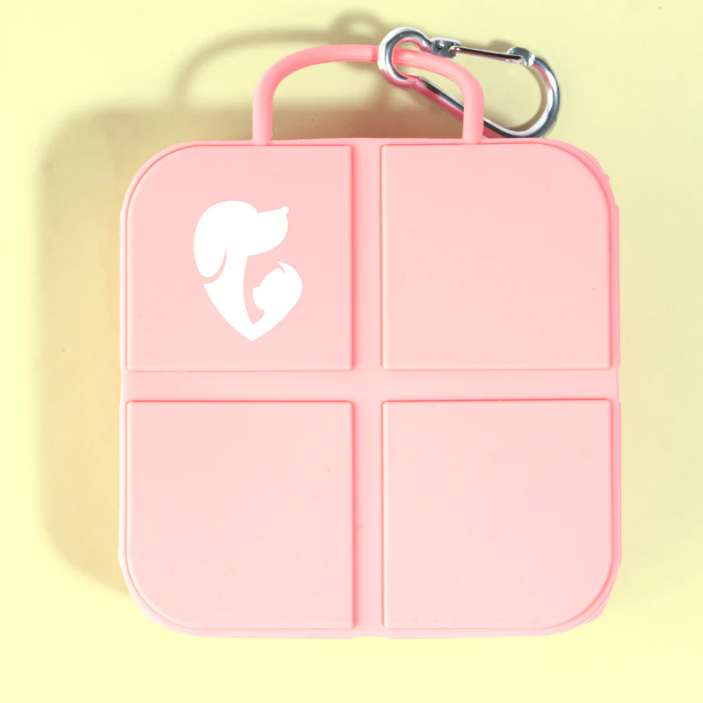 Pet Set Go Foldable Square Bowl for Dogs (Pink) - Image 7
