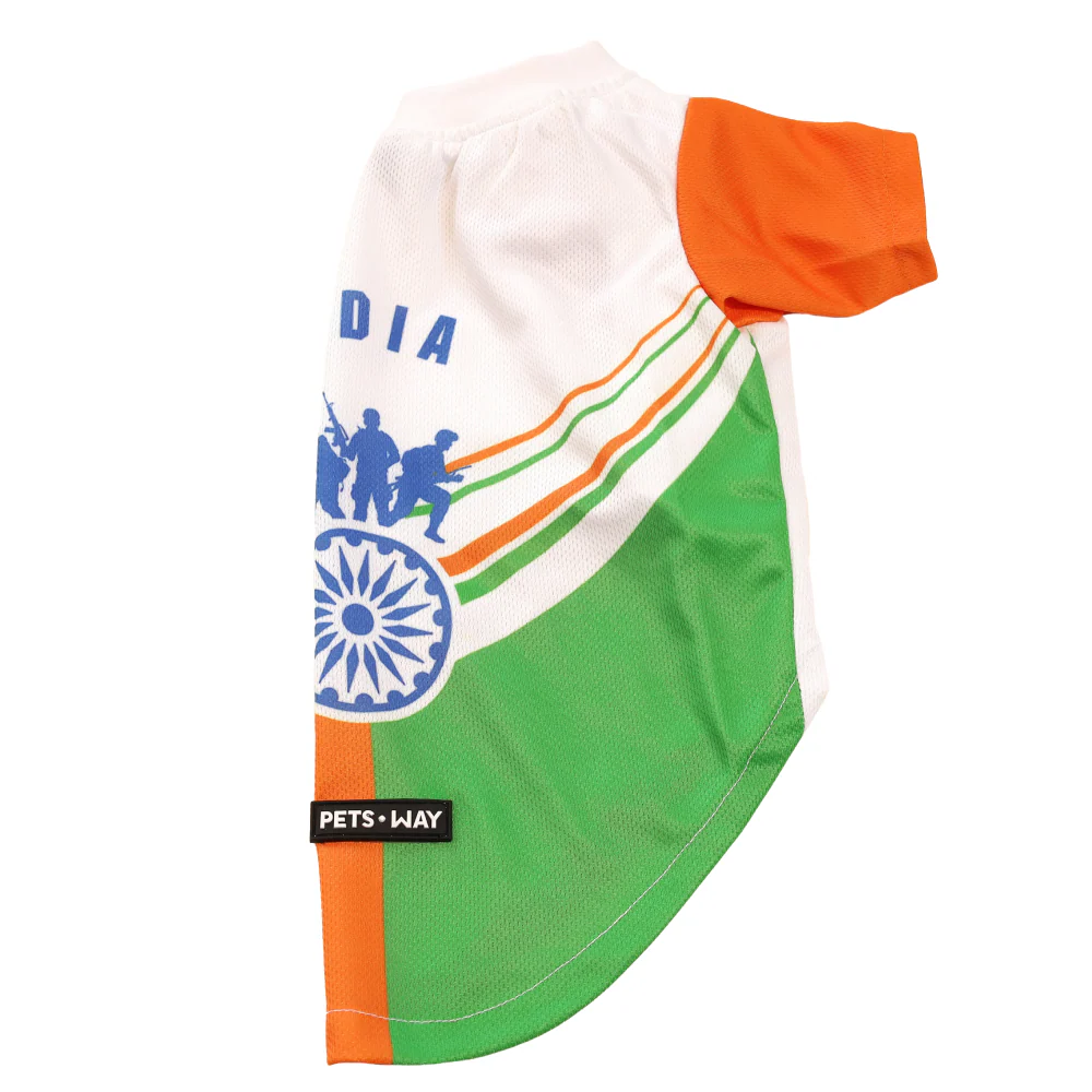 Pets Way Style 1 Republic Day T Shirt for Dogs - Image 7