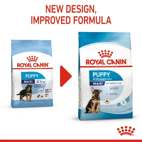 Royal Canin Maxi Puppy Dog Dry Food (4kg) and Bayer Drontal Puppy Deworming Suspension (20mL) - Image 9