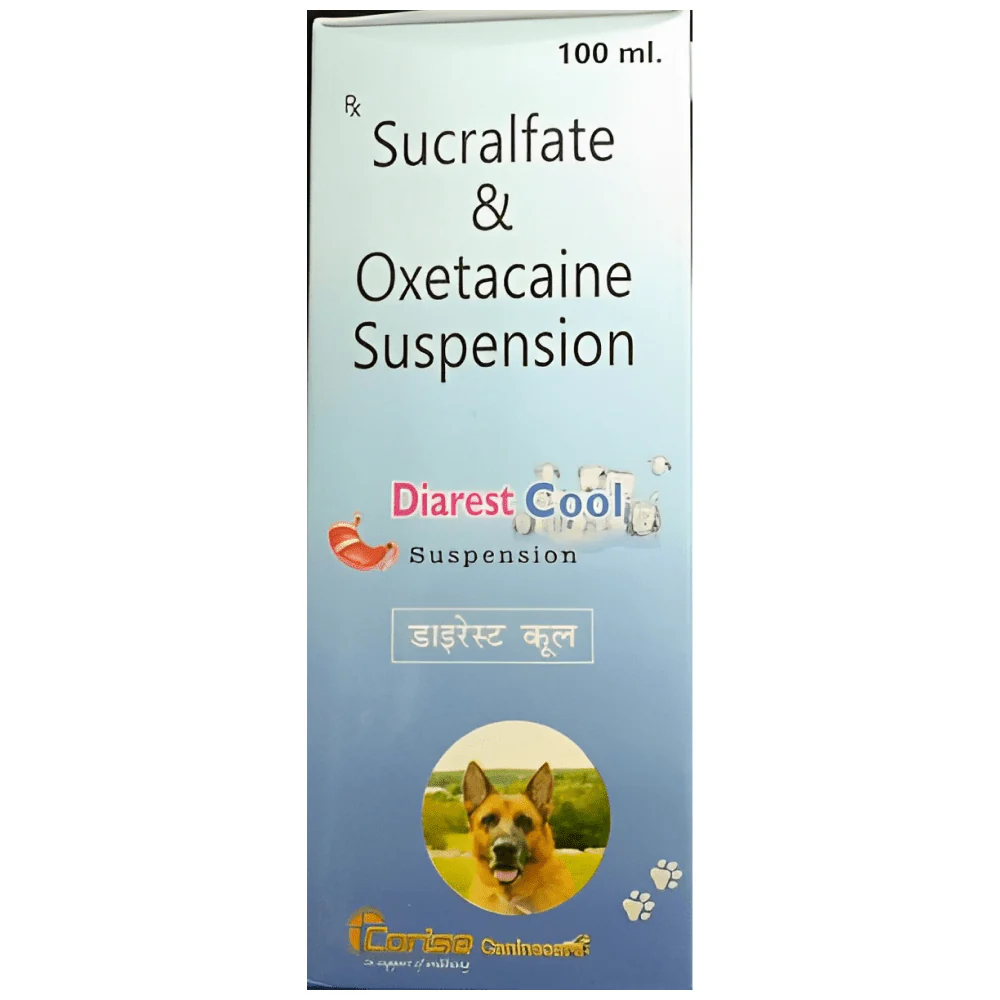 Royal Canin Veterinary Diet Gastrointestinal Dog Wet Food (400g) and Corise Diarest Cool Syrup (Sucralfate & Oxetacaine) (100ml) Combo - Image 3