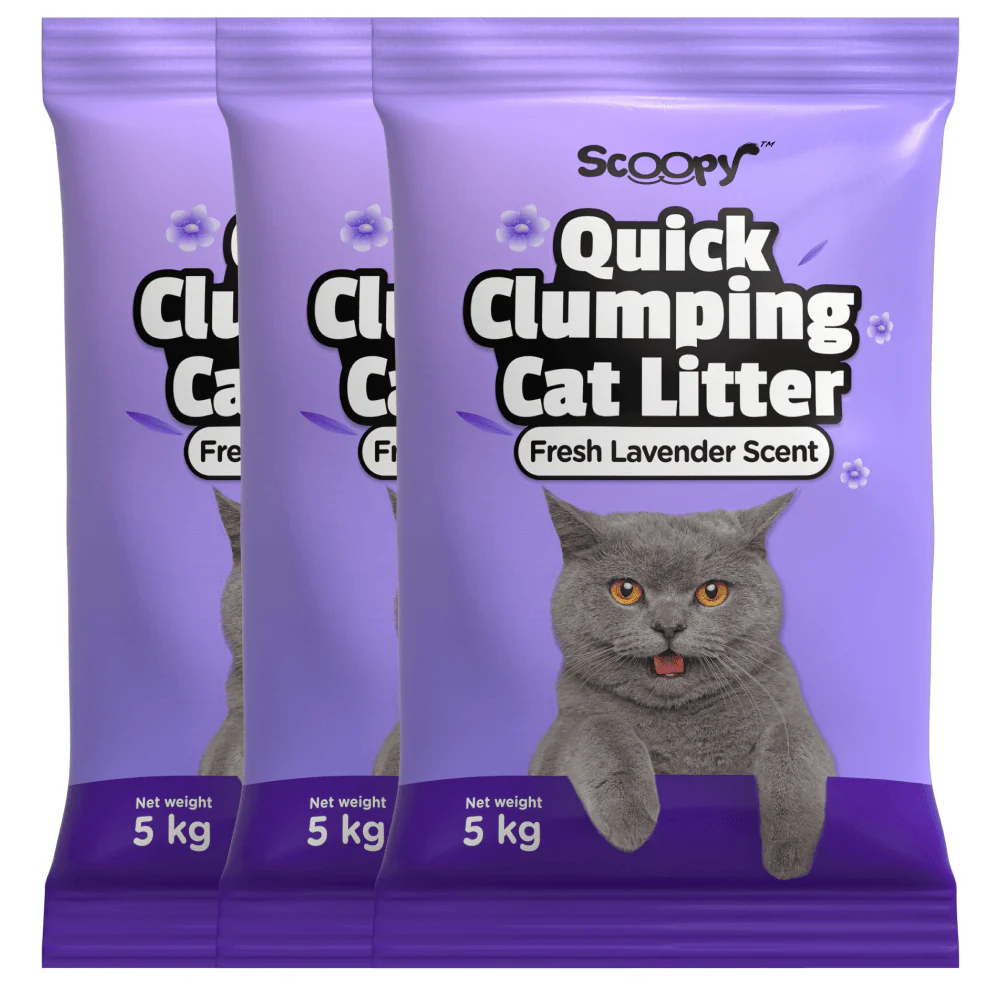 Scoopy Cat Litter | Lavender Scented | 100% Natural Indian Brown Sand - Image 8