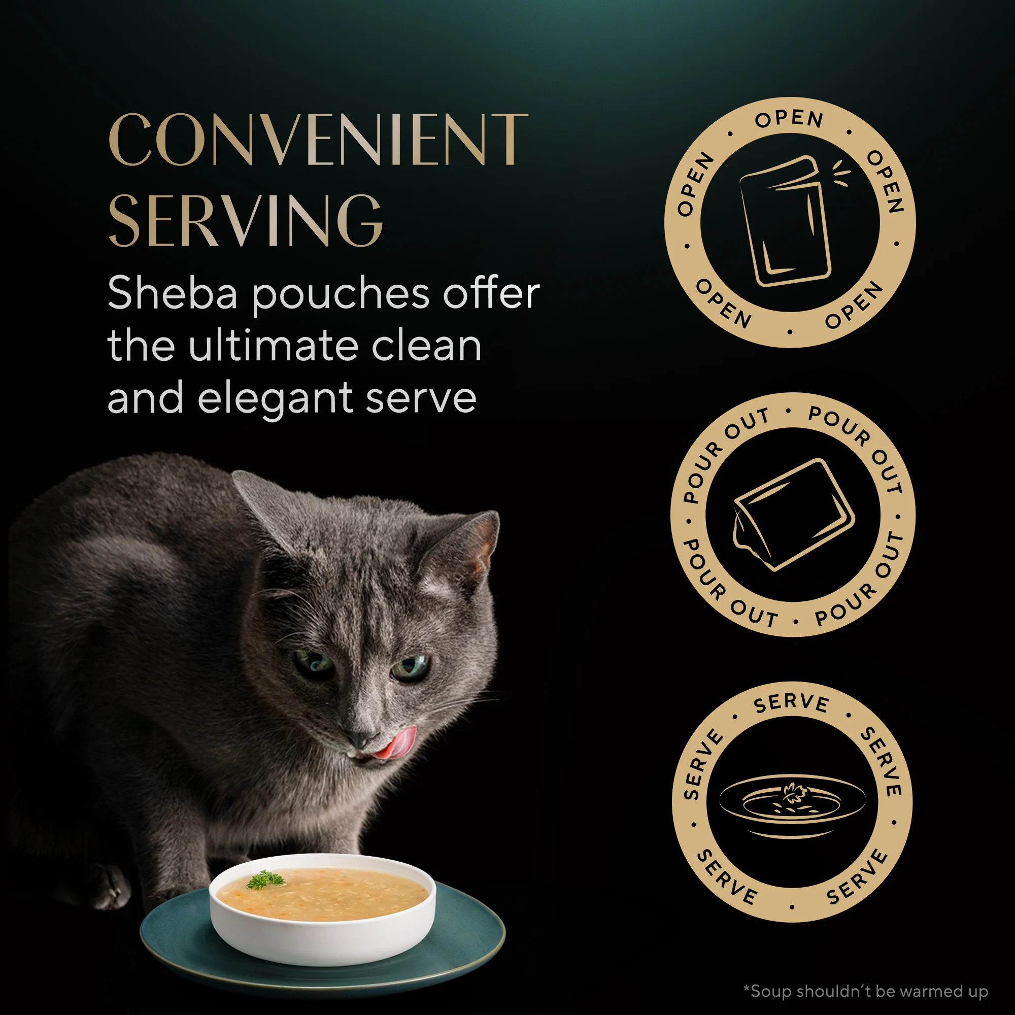 Sheba Soup with Chicken Adult Cat Wet Food - Image 12