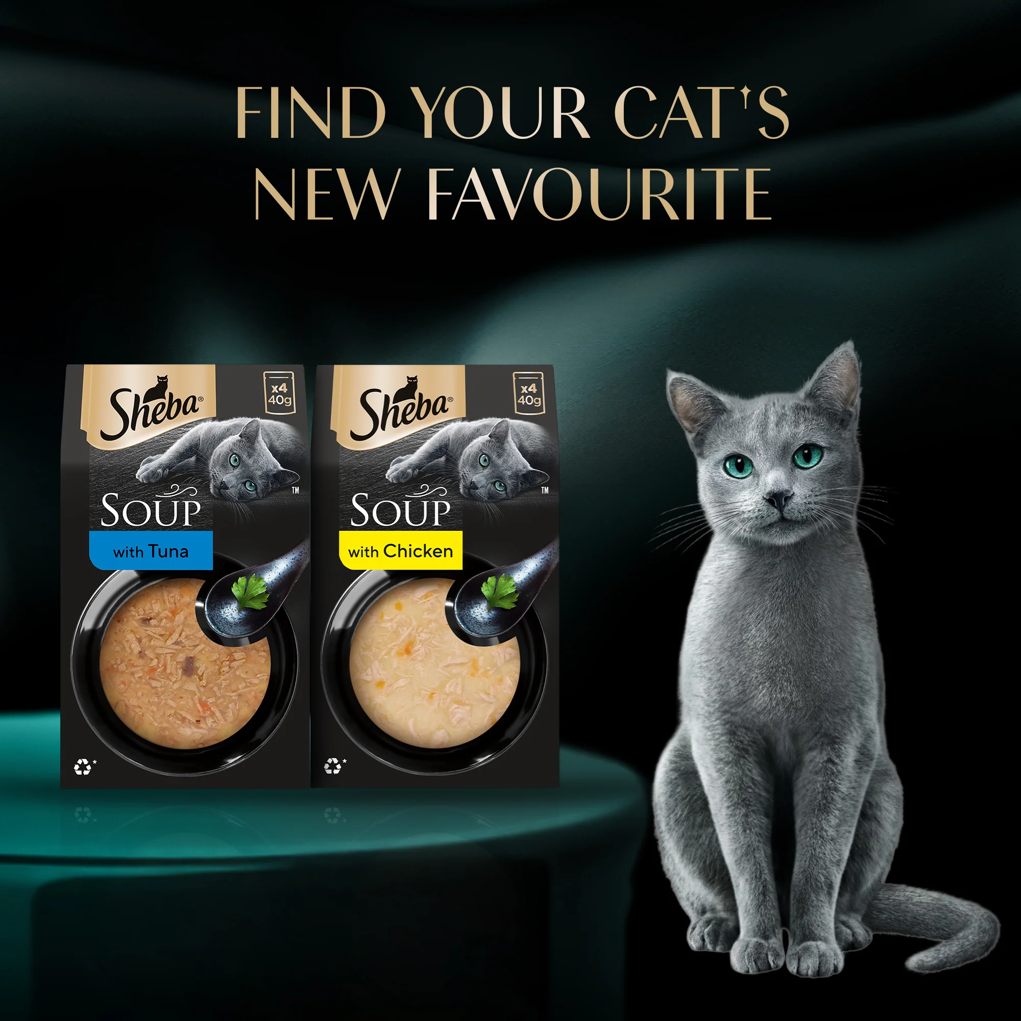 Sheba Soup with Chicken Adult Cat Wet Food - Image 14