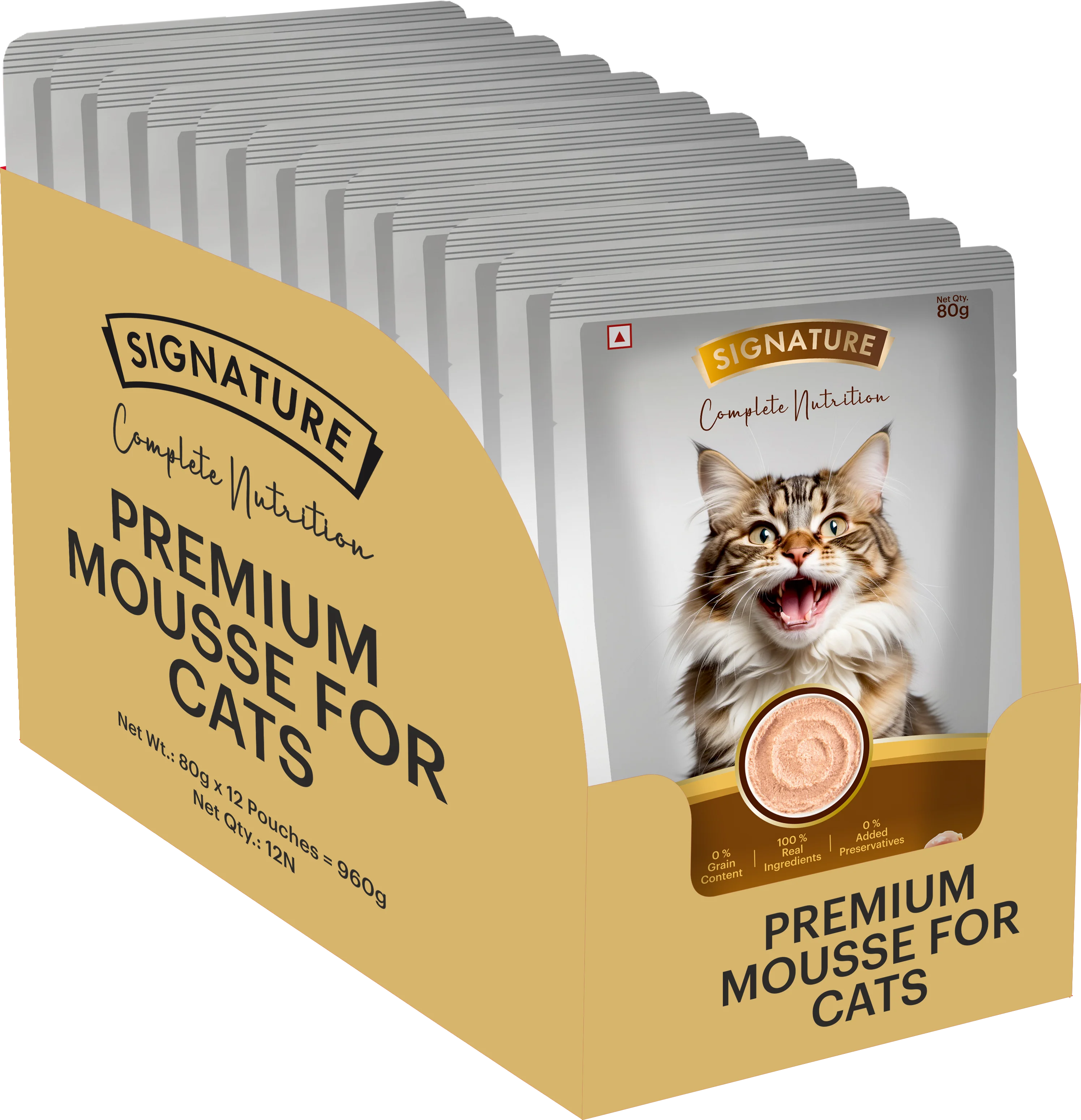 Signature Grain Zero Chicken Mousse Adult Cat Wet Food