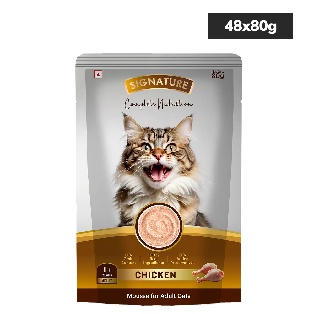 Signature Grain Zero Chicken Mousse Adult Cat Wet Food - Image 4