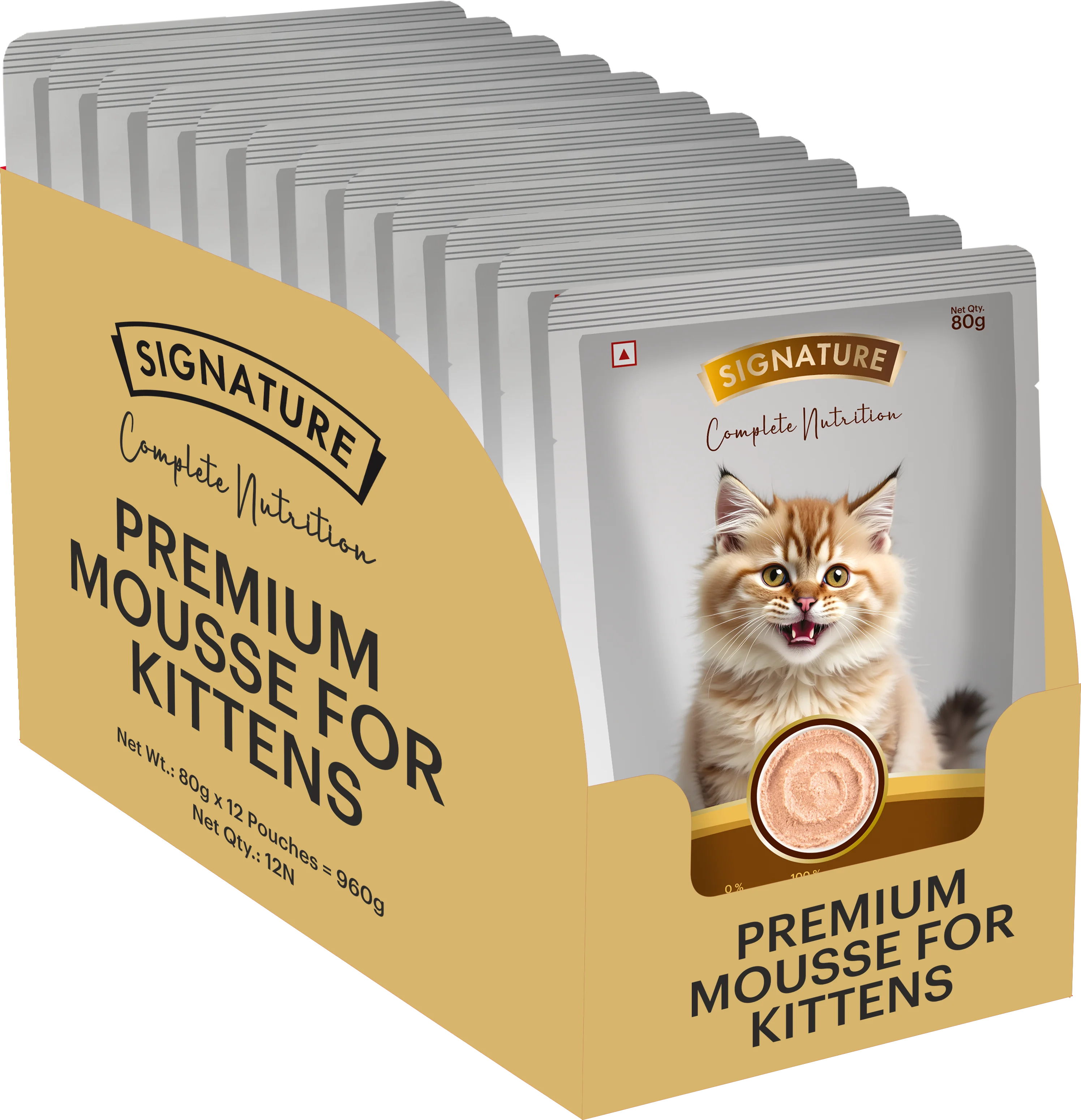 Signature Grain Zero Chicken Mousse Kitten Cat Wet Food