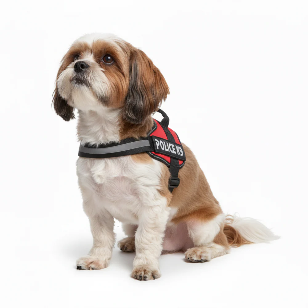Skatrs Police K9 Harness for Dogs (Orange) - Image 7