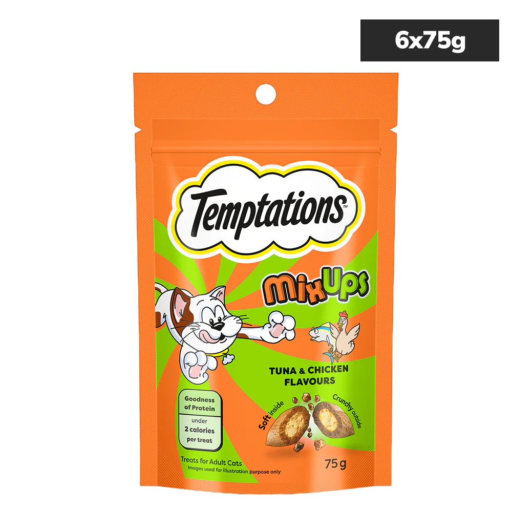 Temptations MixUps Tuna & Chicken Flavour Cat Treats - Image 13