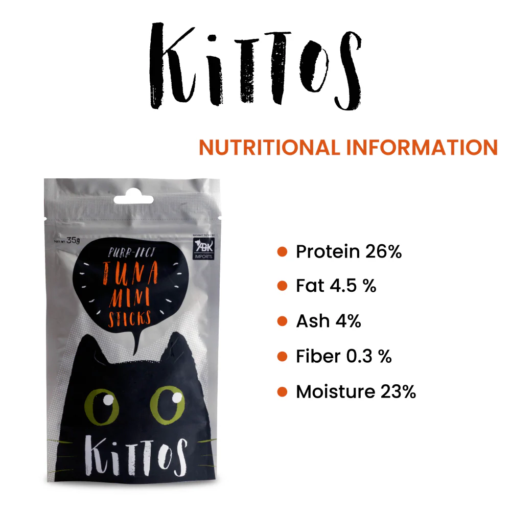 Trixie Premio Fish and Chicken Rolls & Kittos Purr fect Tuna Mini Sticks Cat Treats - Image 9