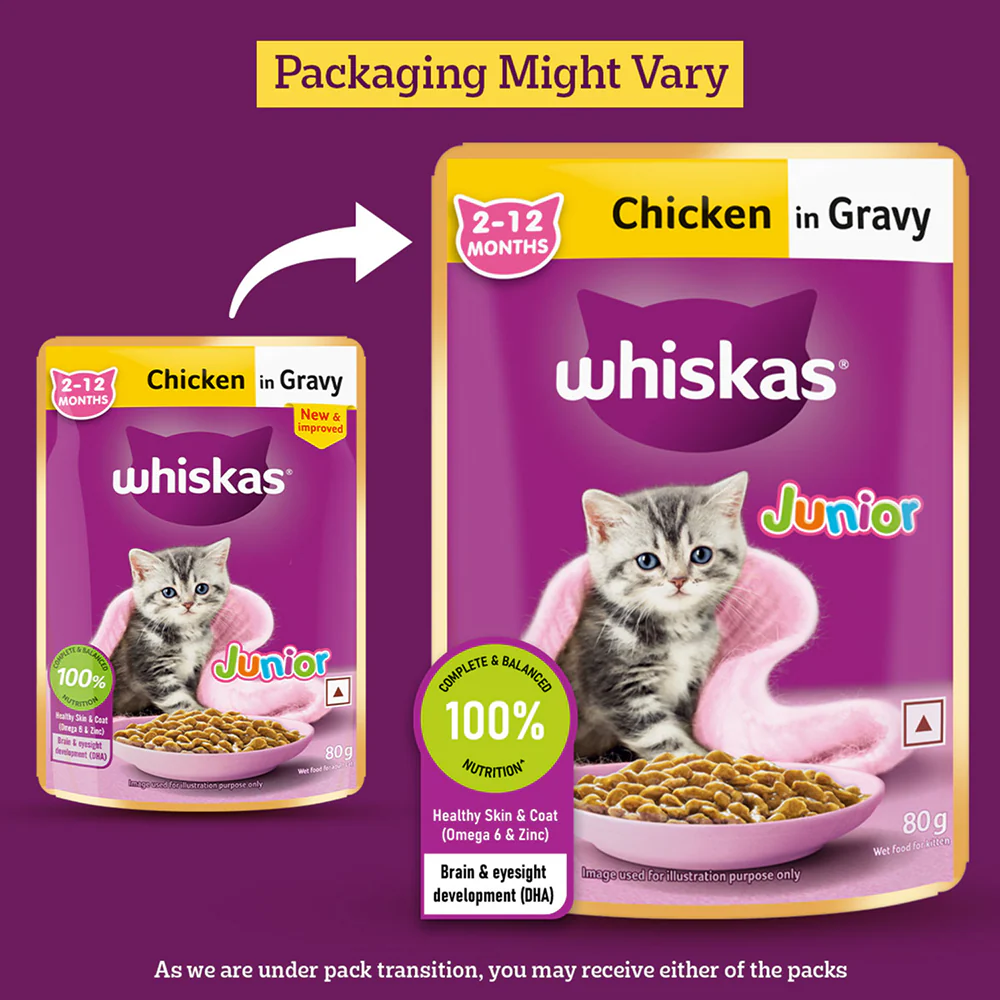 Whiskas Kitten Wet Food Value Combo |Chicken, Tuna & Mackerel - Image 11