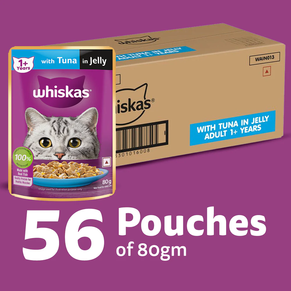 Whiskas Tuna in Jelly Meal Adult Cat Wet Food - Image 25