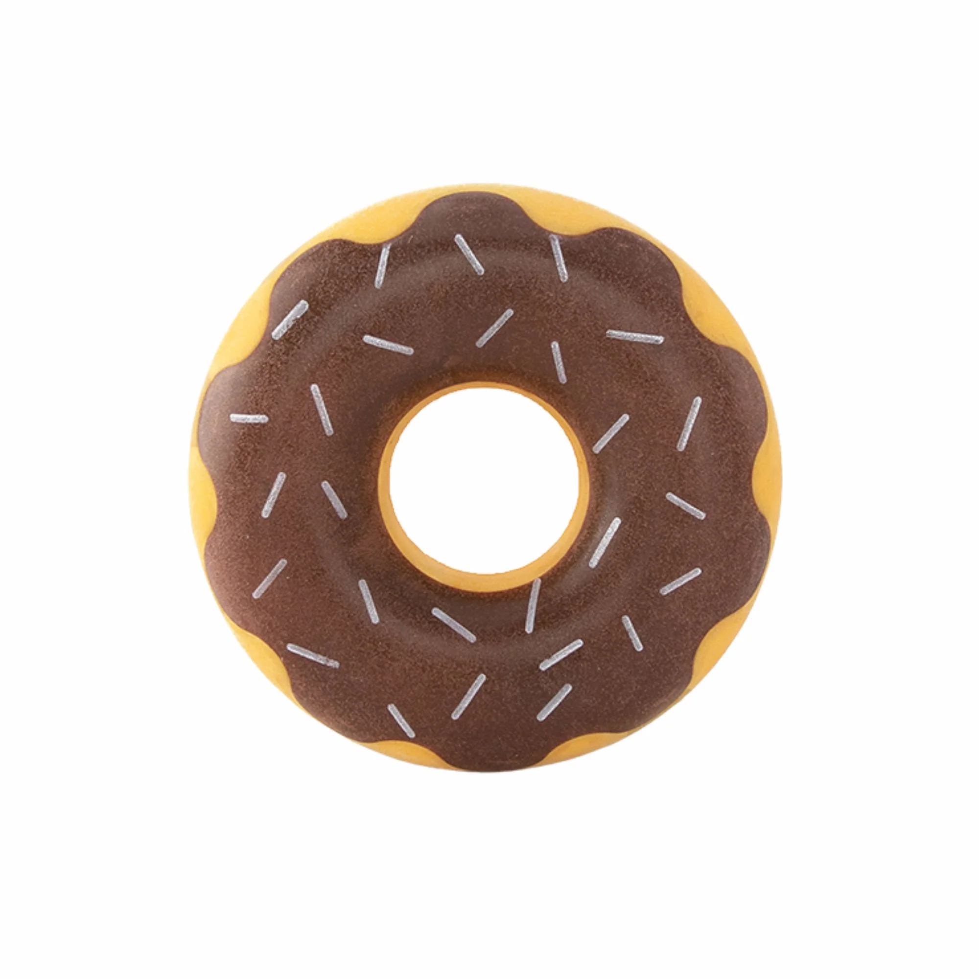 Zippy Paws Zippy Chocolate Tuff Donutz Plush Toy for Dogs