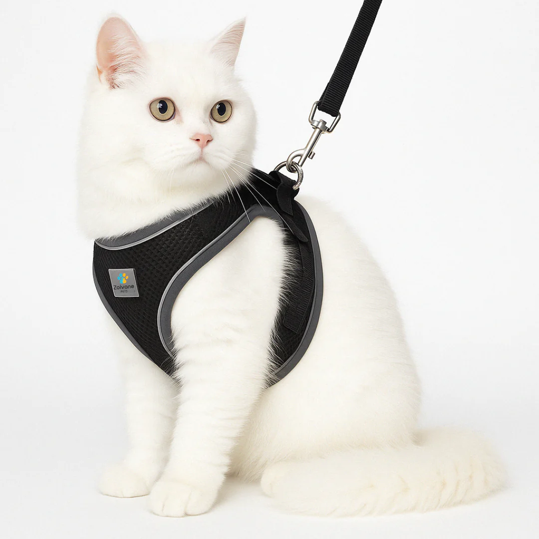 Zoivane Harness for Cats (Black)
